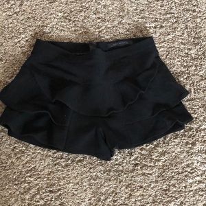 Ruffled skort